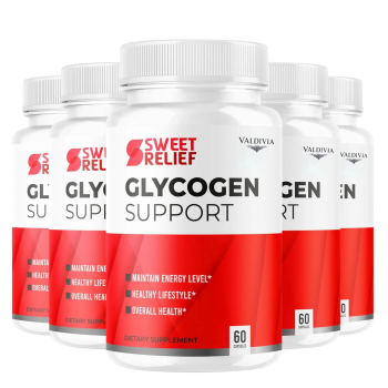 (5 Pack) Sweet Relief Capsules - Official SweetRelief Advanced Premium Pills Supplement Support - Maximum Strength, All Natural Formula For Overall Health & Wellness Reviews, 300 Capsules For 5 Months - Valdivia Life