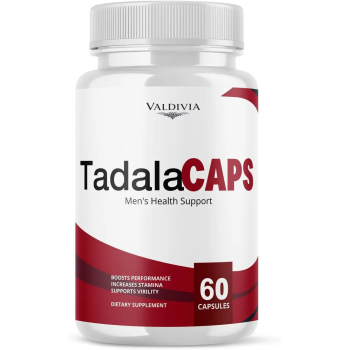 TadalaCaps Health Support, Original Tadala Caps Formula All Natural Premium Advanced Formula, TadalaCapsules - Maximum Strength, Daily Nutrition Multivitamin, 60 Capsules for 1 Month - Valdivia Life