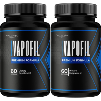 Vapofil Capsules - Official Vapofil Pills Advanced Premium Supplement Support - Maximum Strength, All Natural Vapofil Vitamin for Overall Health & Wellness Reviews, 120 Capsules for 2 Months - Valdivia Life