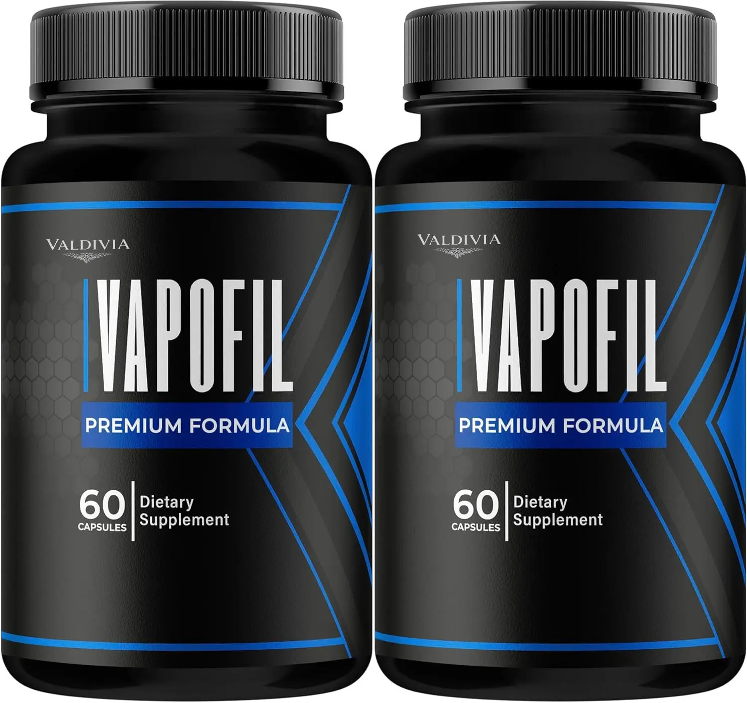 Vapofil Capsules - Official Vapofil Pills Advanced Premium Supplement Support - Maximum Strength, All Natural Vapofil Vitamin for Overall Health & Wellness Reviews, 120 Capsules for 2 Months - Valdivia Life