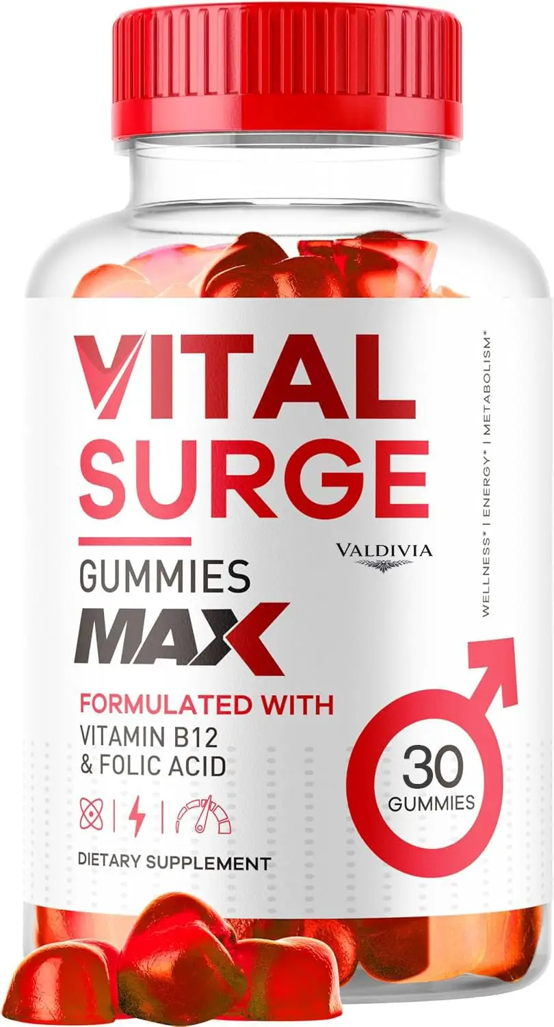 Valdivia Vital Surge Gummies   Daily Supplement Formula (30 Gummies) - Valdivia Life