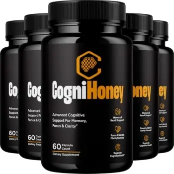 (5 Pack) CogniHoney - 300 Capsules for 5 Months