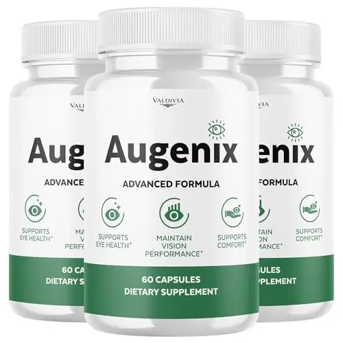 Augenix Capsules AugenixVision Support Supplement with All Natural Ingredients, Advanced Formula Eye and Vision Health Multivitamins Supporting Health and Wellness Naturally (18...