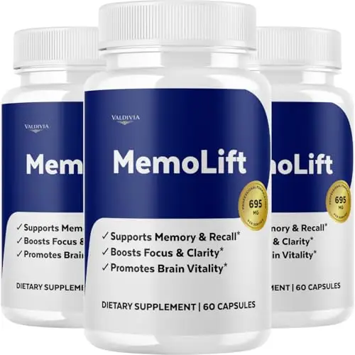 (3 Pack) MemoLift - 180 Capsules for 3 Months