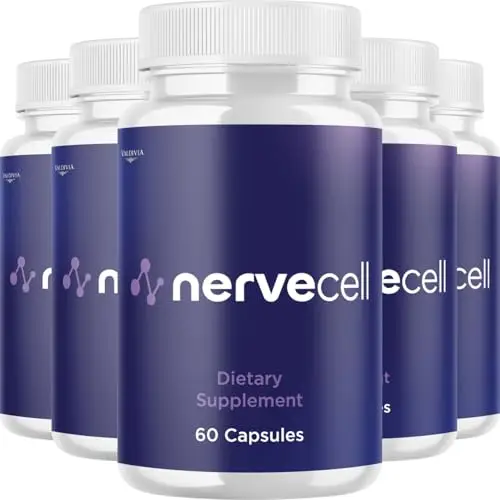 (5 Pack) Nervecell - 300 Capsules for 5 Months