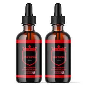 (2 Pack) Red Edge Drops RedEdge Advanced Liquid Supplement Drop Premium Formula - Maximum Strength, All Natural Vitamins Support for Overall Health & Wellness, 2 Bottles for 2...