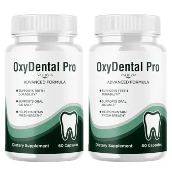 OxyDental Pro Capsules OxyDentalPro Supplement, Premium Formula, Natural Vitamins for Health & Wellness - 120 Capsules for 2 Months