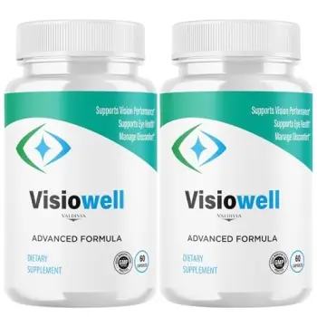 Visiowell Capsules Visio Well Supplement, Premium Formula, Natural Vitamins for Health & Wellness - 120 Capsules for 2 Months