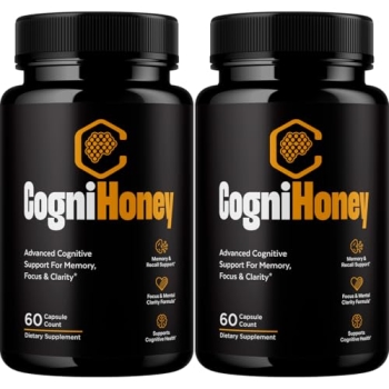 (2 Pack) CogniHoney - 120 Capsules for 2 Months