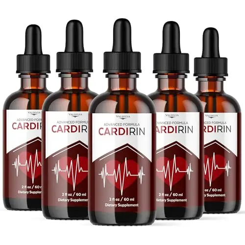 Cardirin Drops - 5 Bottles for 5 Months
