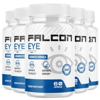 FalconEye Capsules Falcon Eye Supplement, Premium Formula, Natural Vitamins for Health & Wellness - 300 Capsules for 5 Months