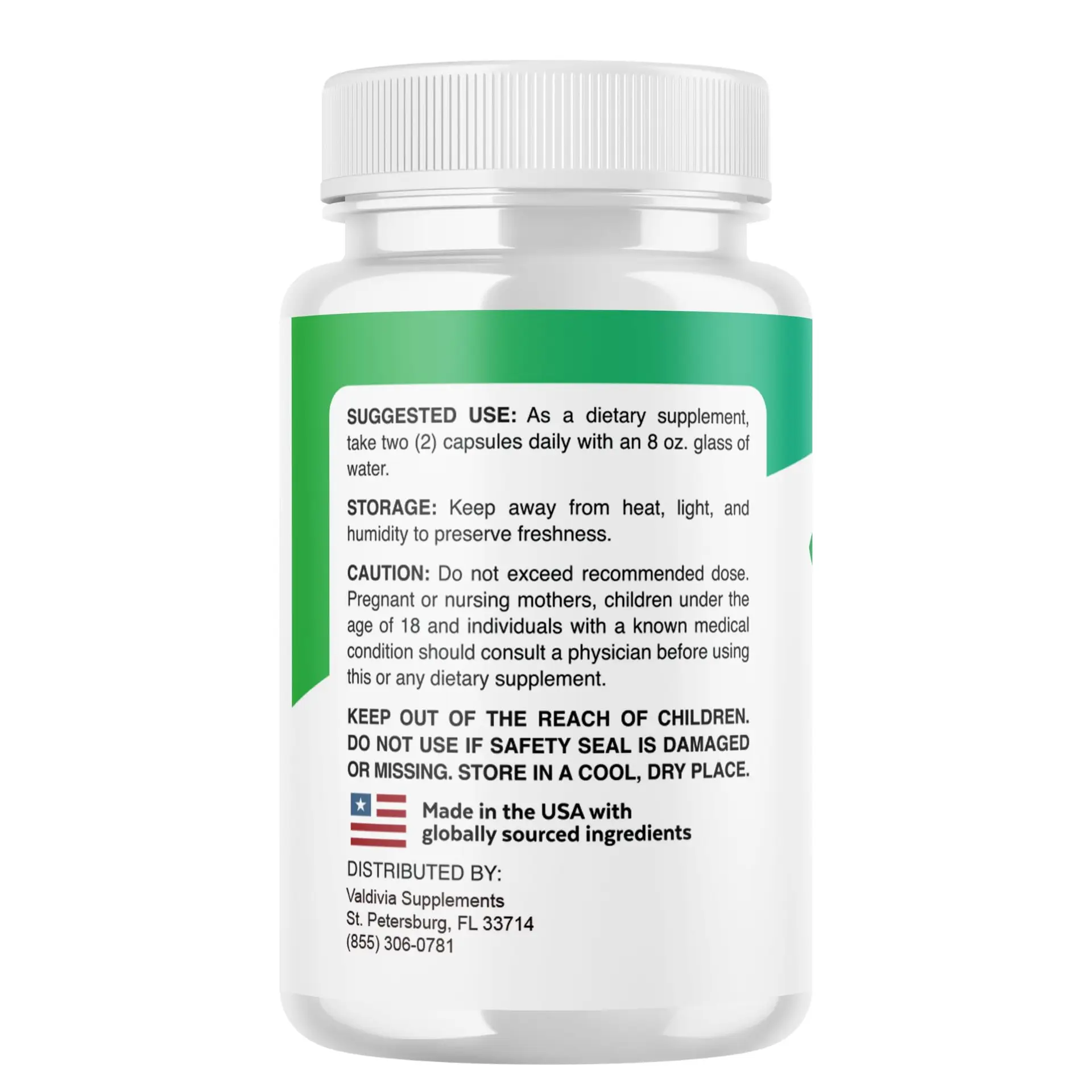 Visiowell Capsules Visio Well Supplement, Premium Formula, Natural Vitamins for Health & Wellness - 60 Capsules for 1 Month