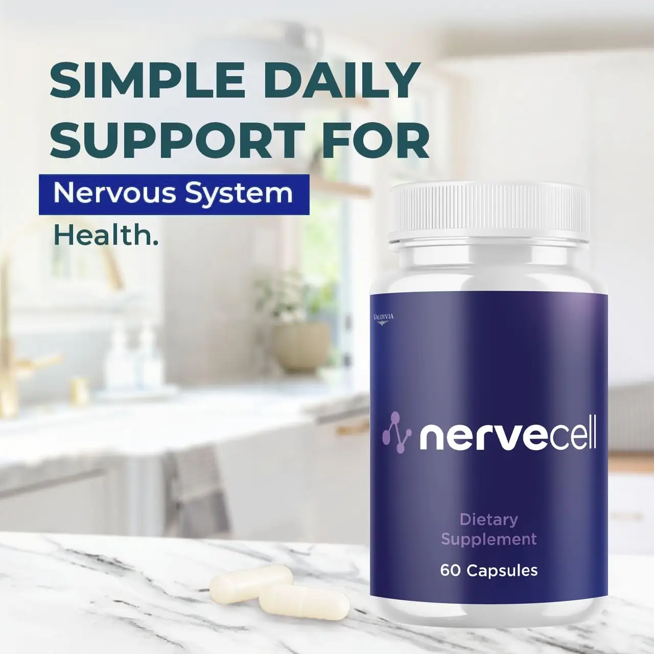 Nervecell - 60 Capsules for 1 Month