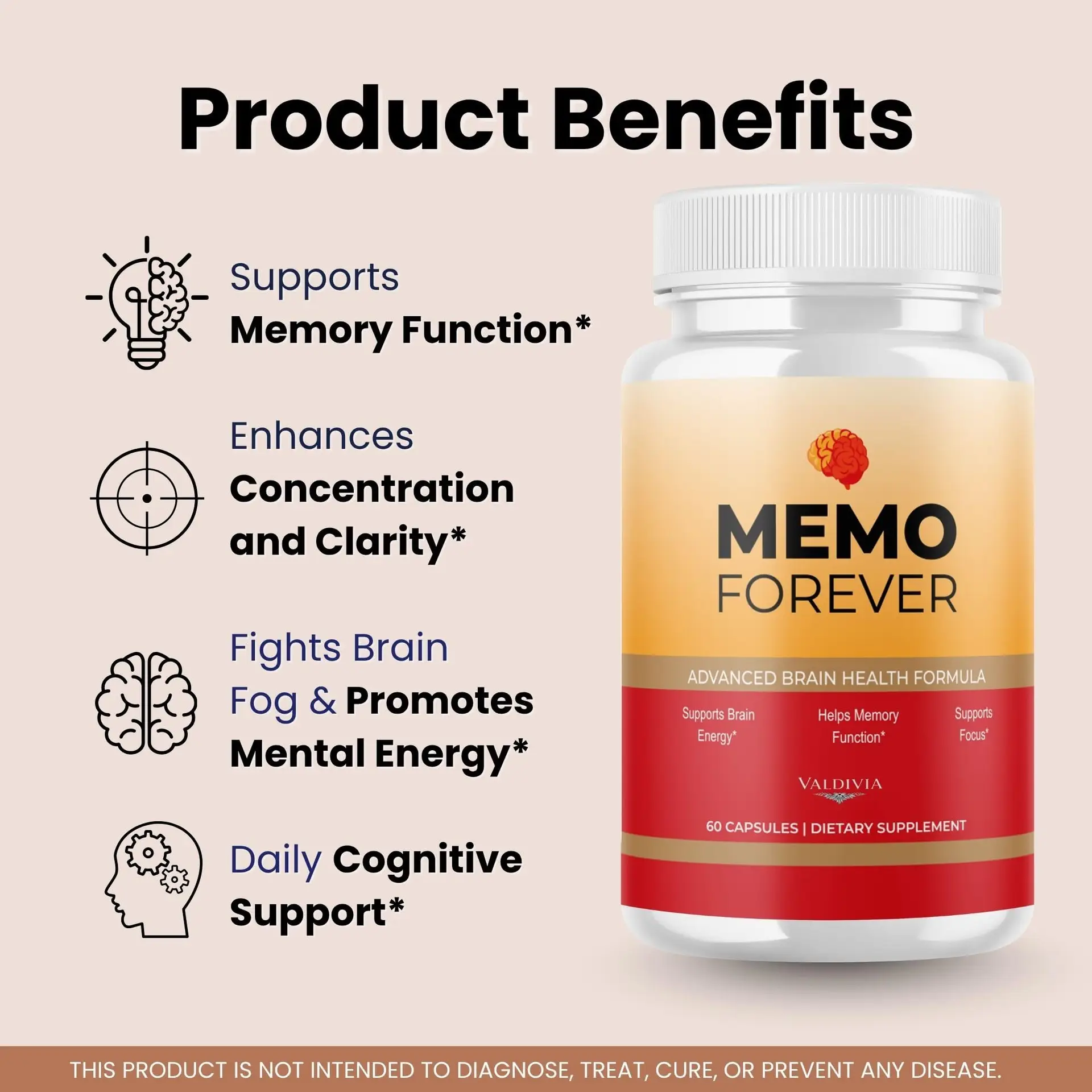 MemoForever- 120 Capsules for 2 Months