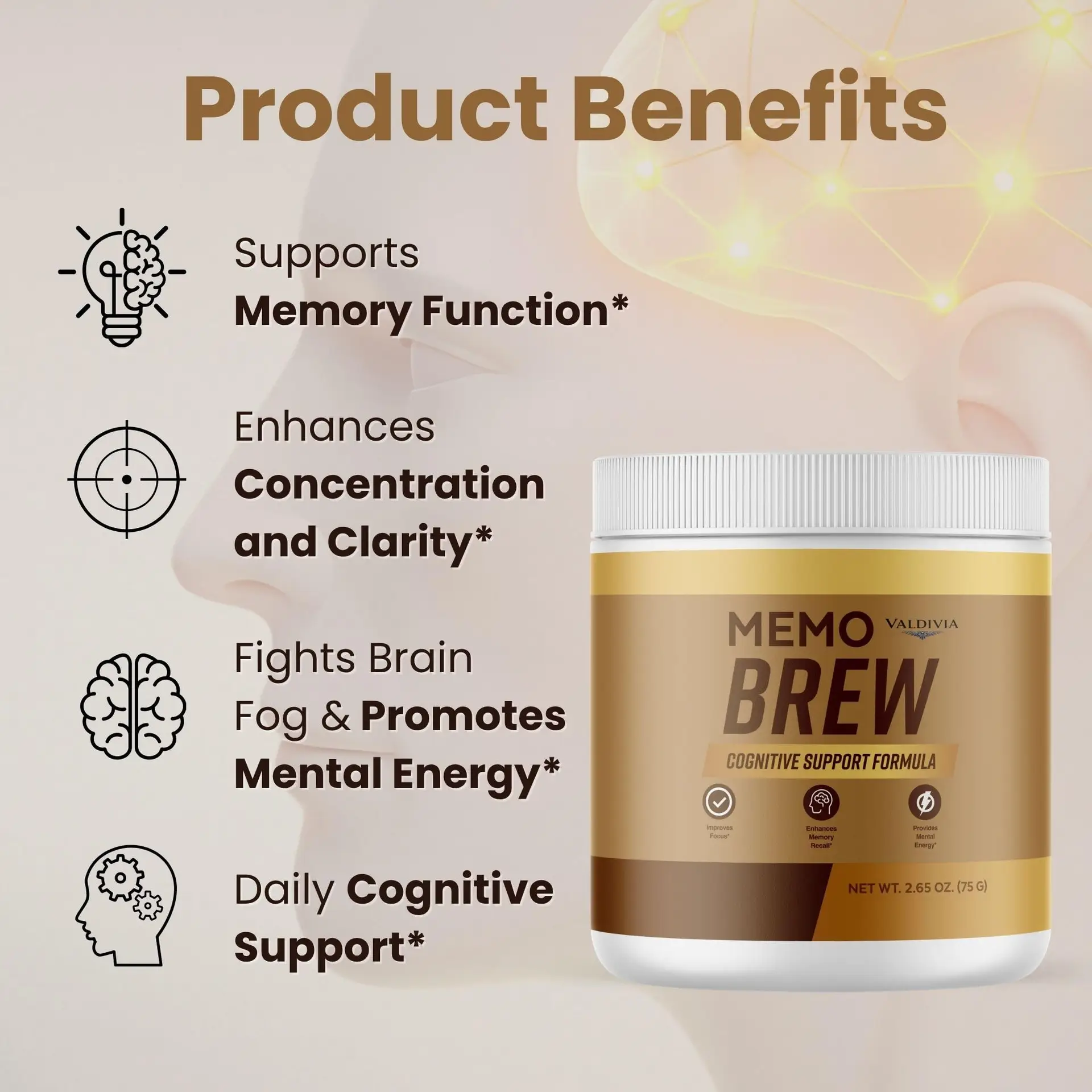 MemoBrew - 1 Bottle for 1 Month