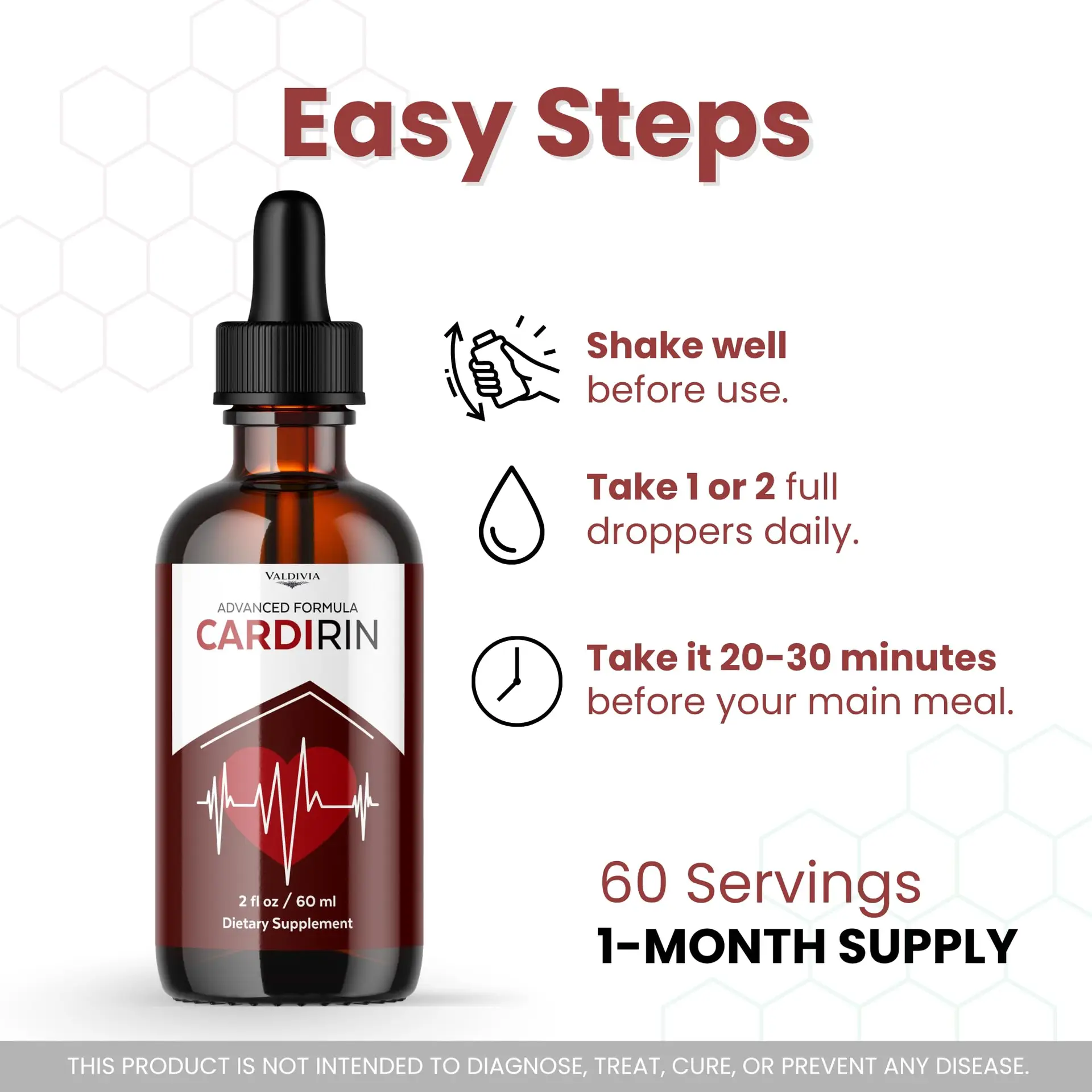 Cardirin Drops - 1 Bottle for 1 Month