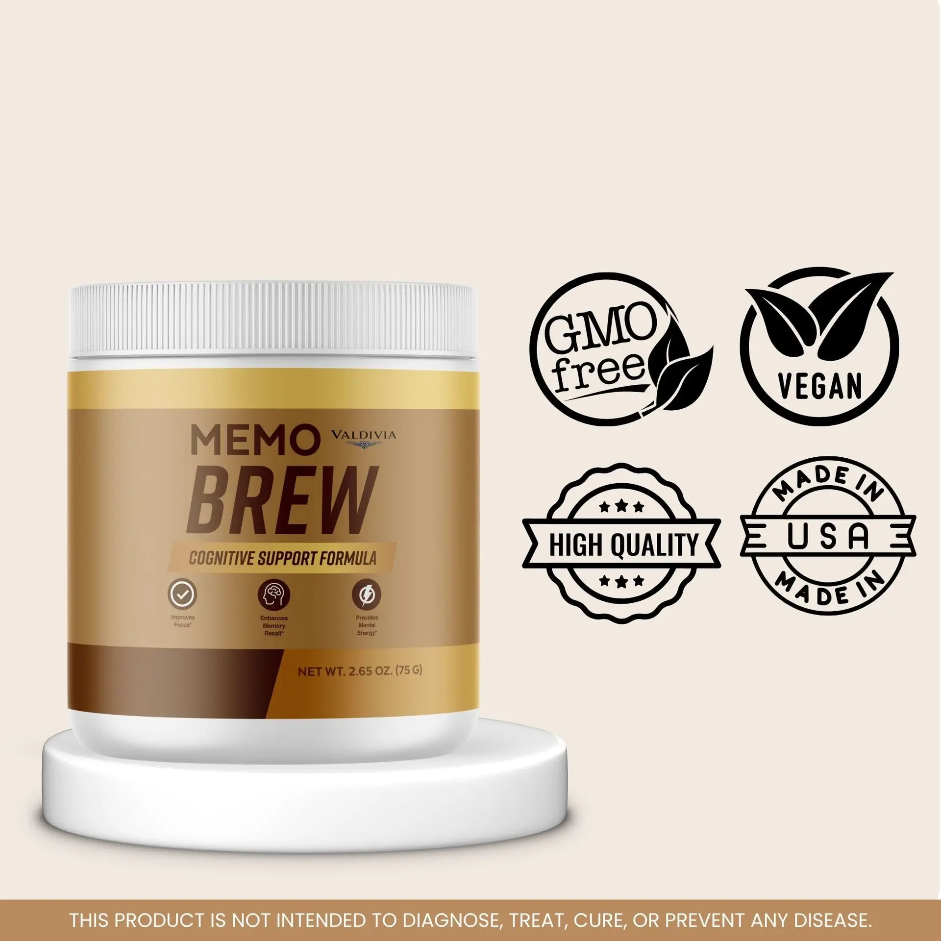 MemoBrew - 1 Bottle for 1 Month