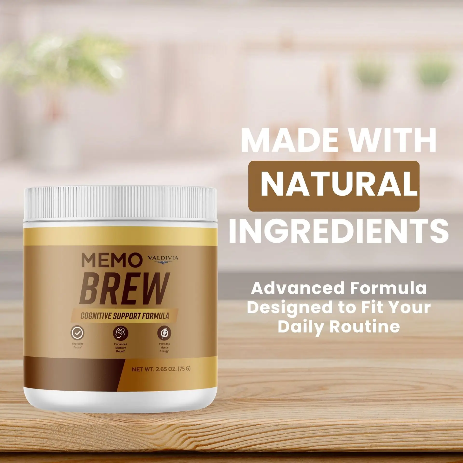 MemoBrew - 1 Bottle for 1 Month