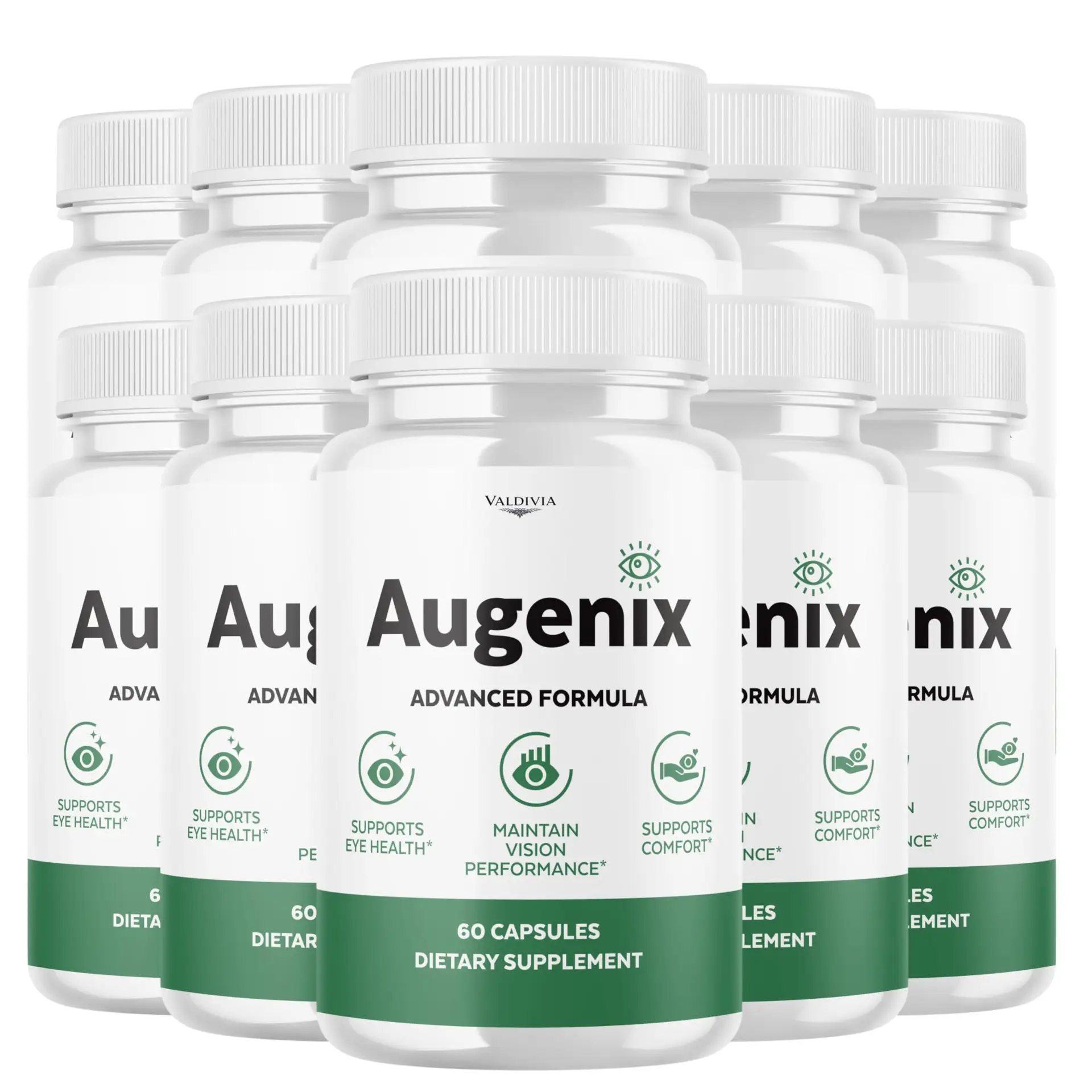 Augenix Capsules AugenixVision Support Supplement with All Natural Ingredients, Advanced Formula Eye and Vision Health Multivitamins Supporting Health and Wellness Naturally (60...