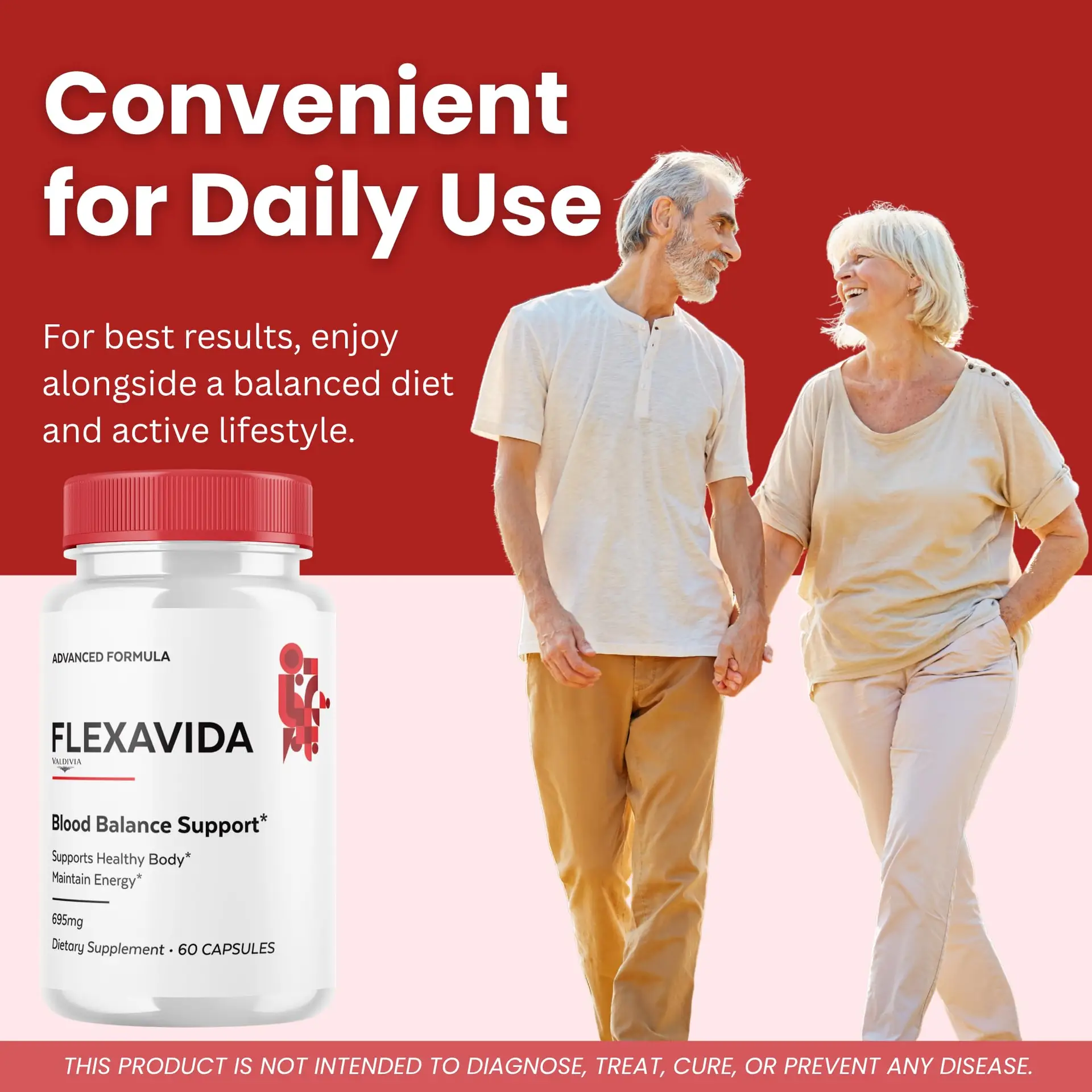 Flexavida - 60 Capsules for 1 Month