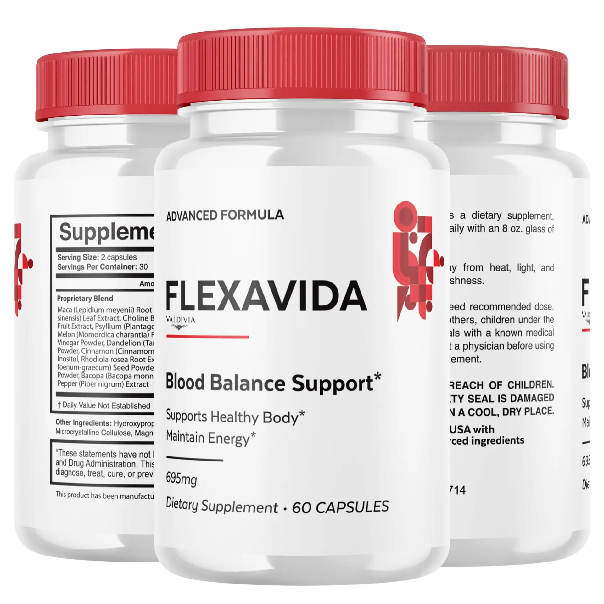 Flexavida - 60 Capsules for 1 Month