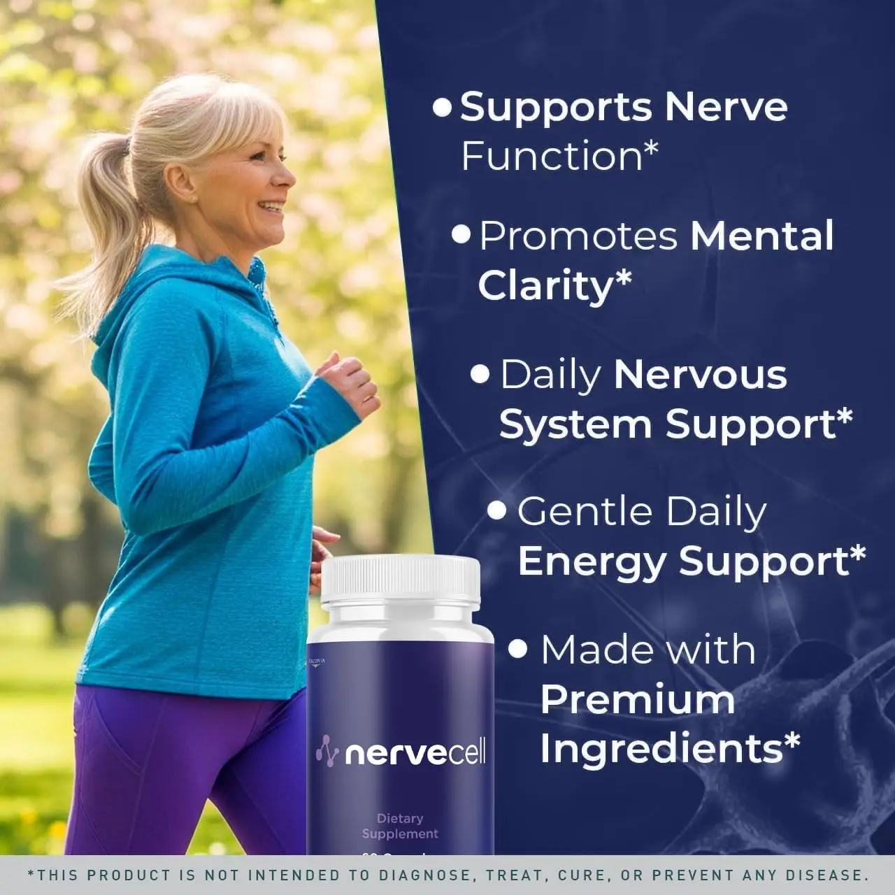 Nervecell - 60 Capsules for 1 Month