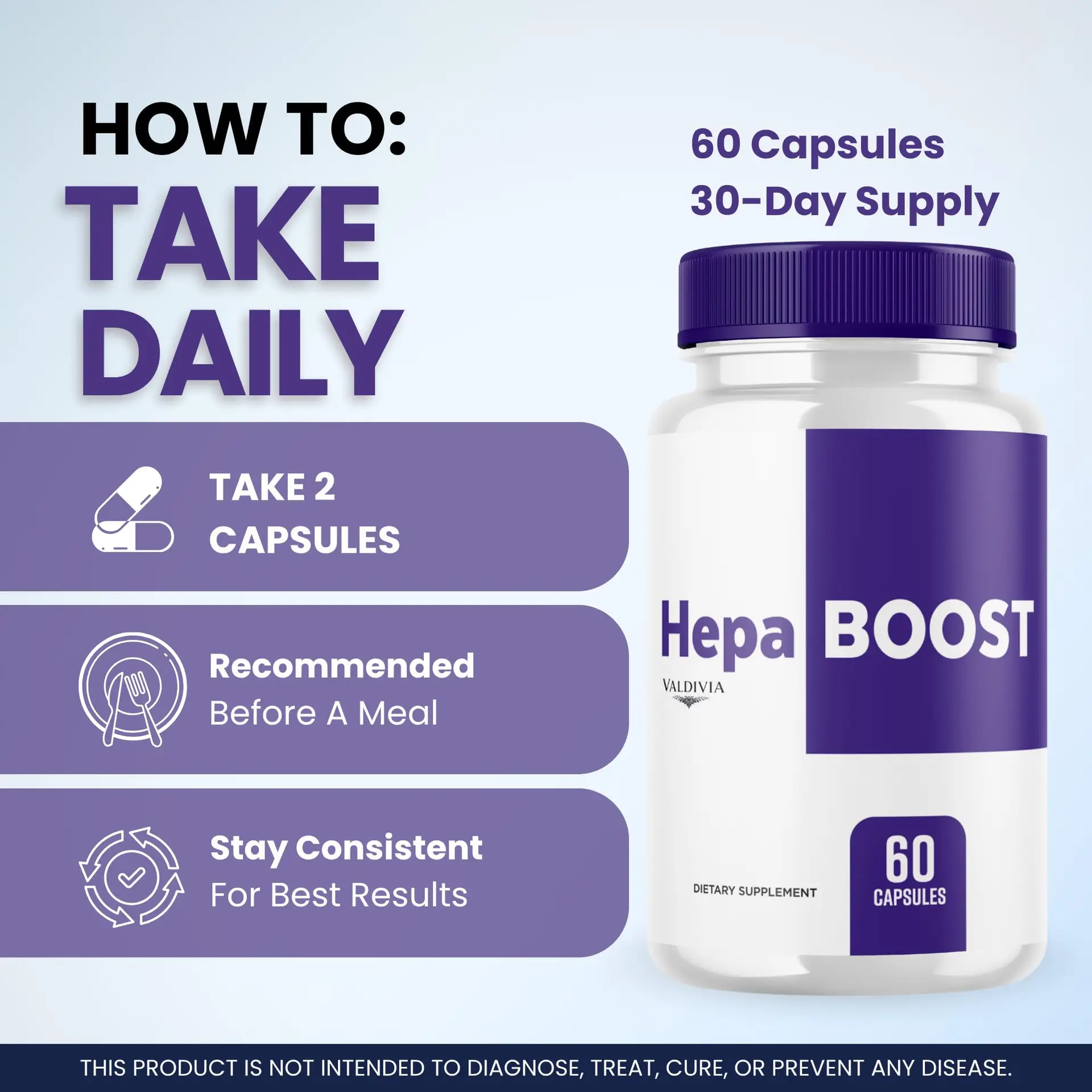 Hepa Boost - 60 Capsules for 1 Month