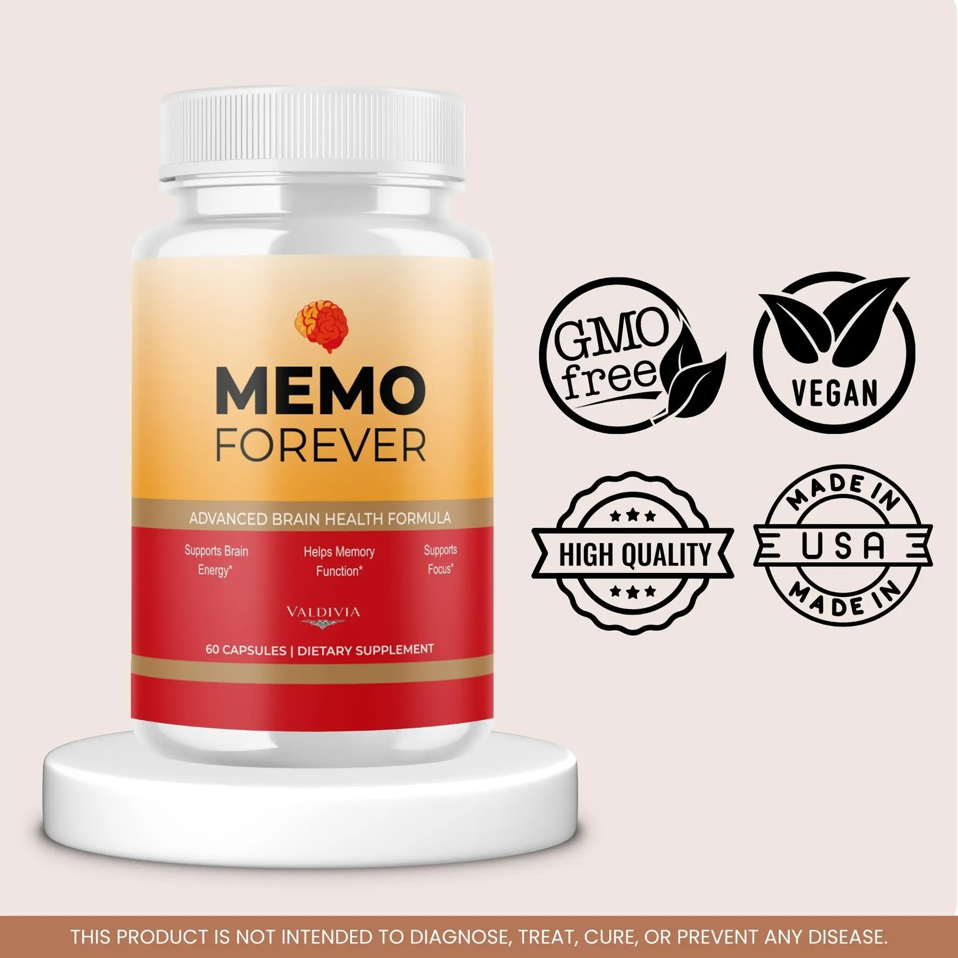 MemoForever- 120 Capsules for 2 Months
