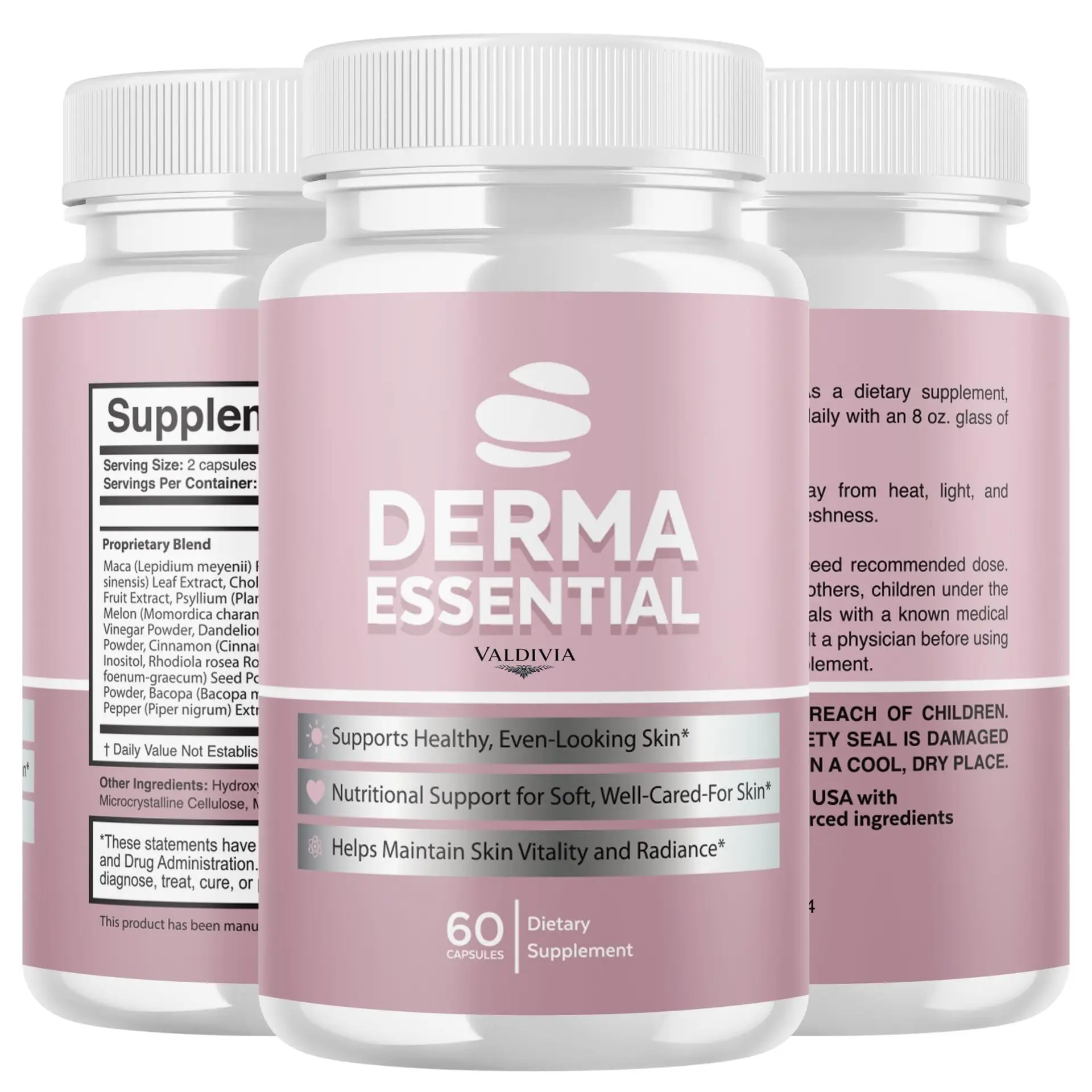 DermaEssentials - 60 Capsules for 1 Month