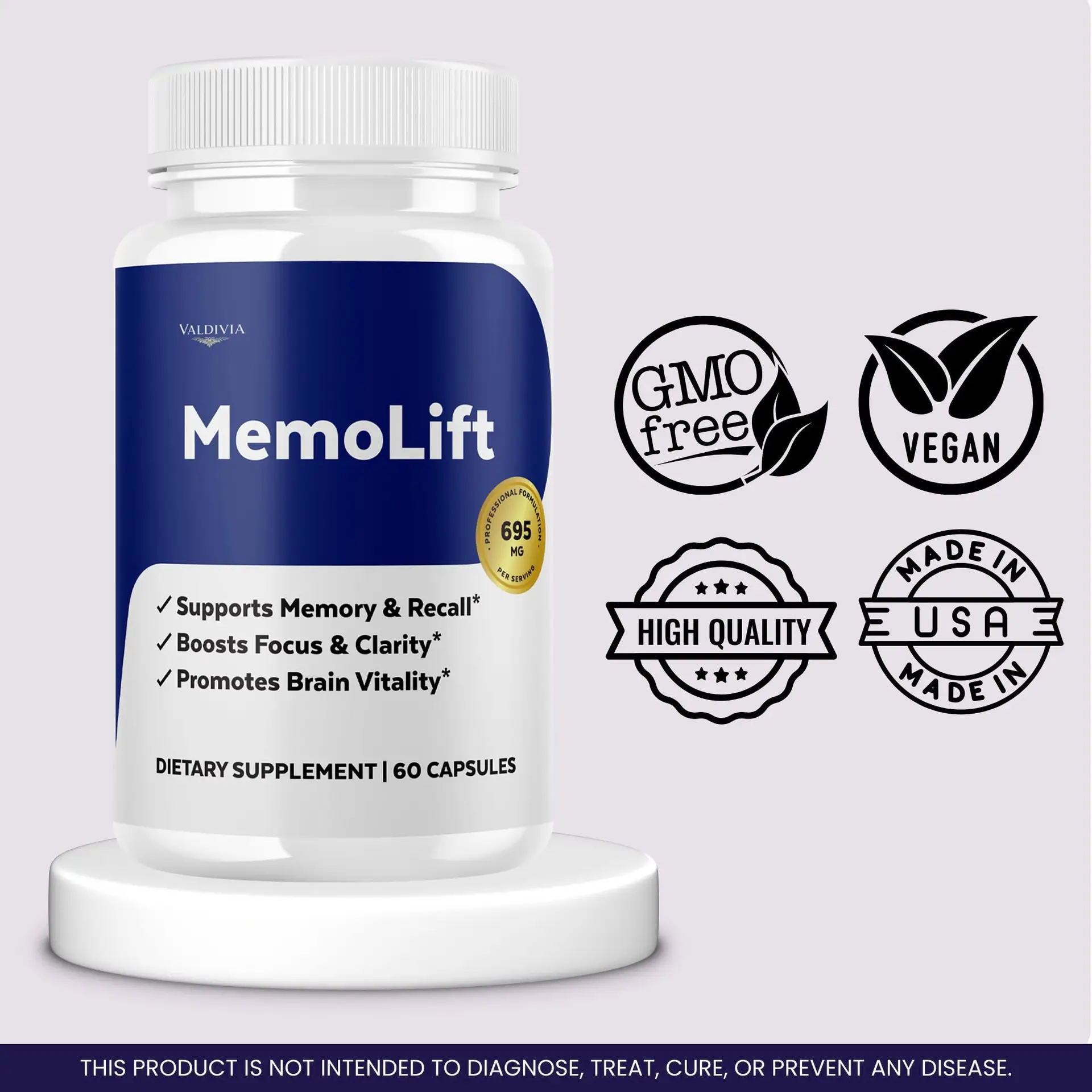 MemoLift - 60 Capsules for 1 Month
