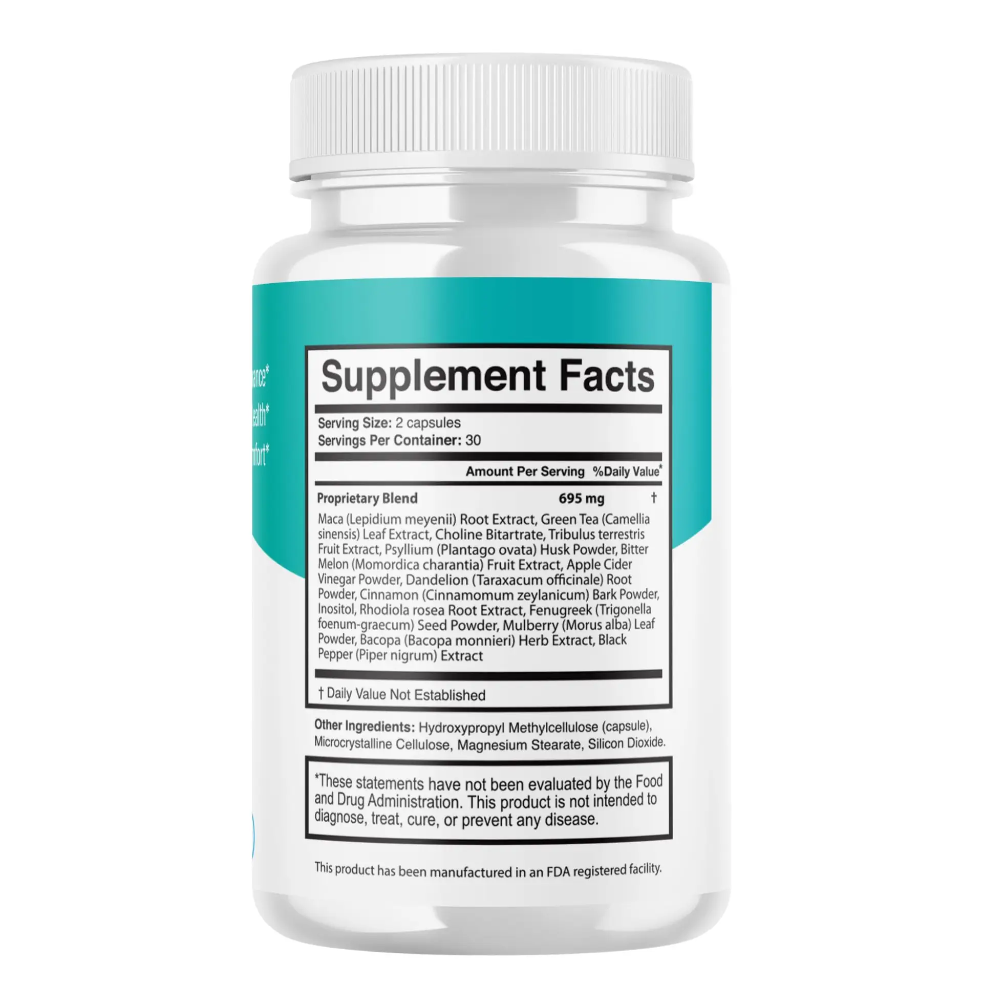Visiowell Capsules Visio Well Supplement, Premium Formula, Natural Vitamins for Health & Wellness - 60 Capsules for 1 Month