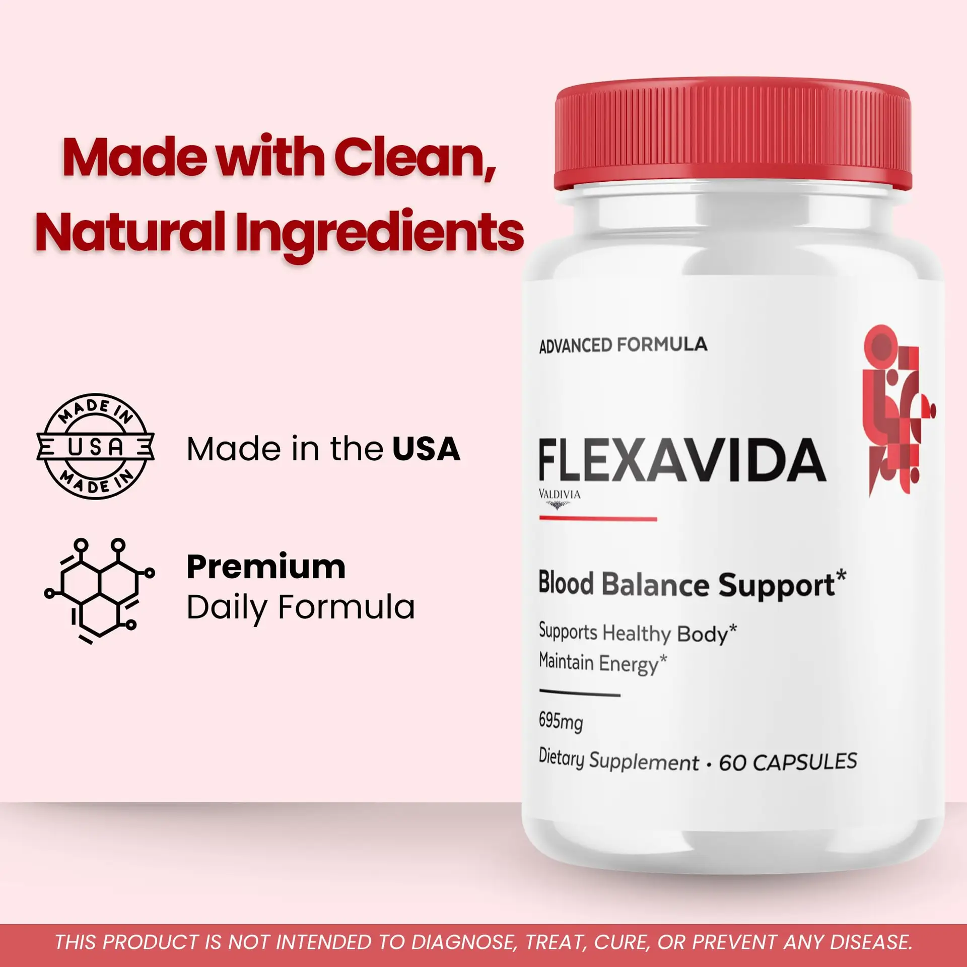 Flexavida - 60 Capsules for 1 Month