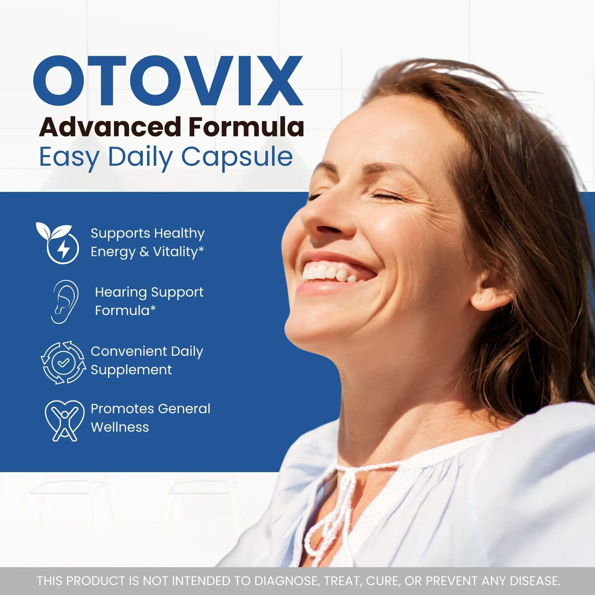 Otovix Capsules Otovix with All Natural Ingredients, Advanced Formula for Optimal Ear Health and Hearing Wellness Support with Maximum Strength Vitamins for Women and Men (600 C...