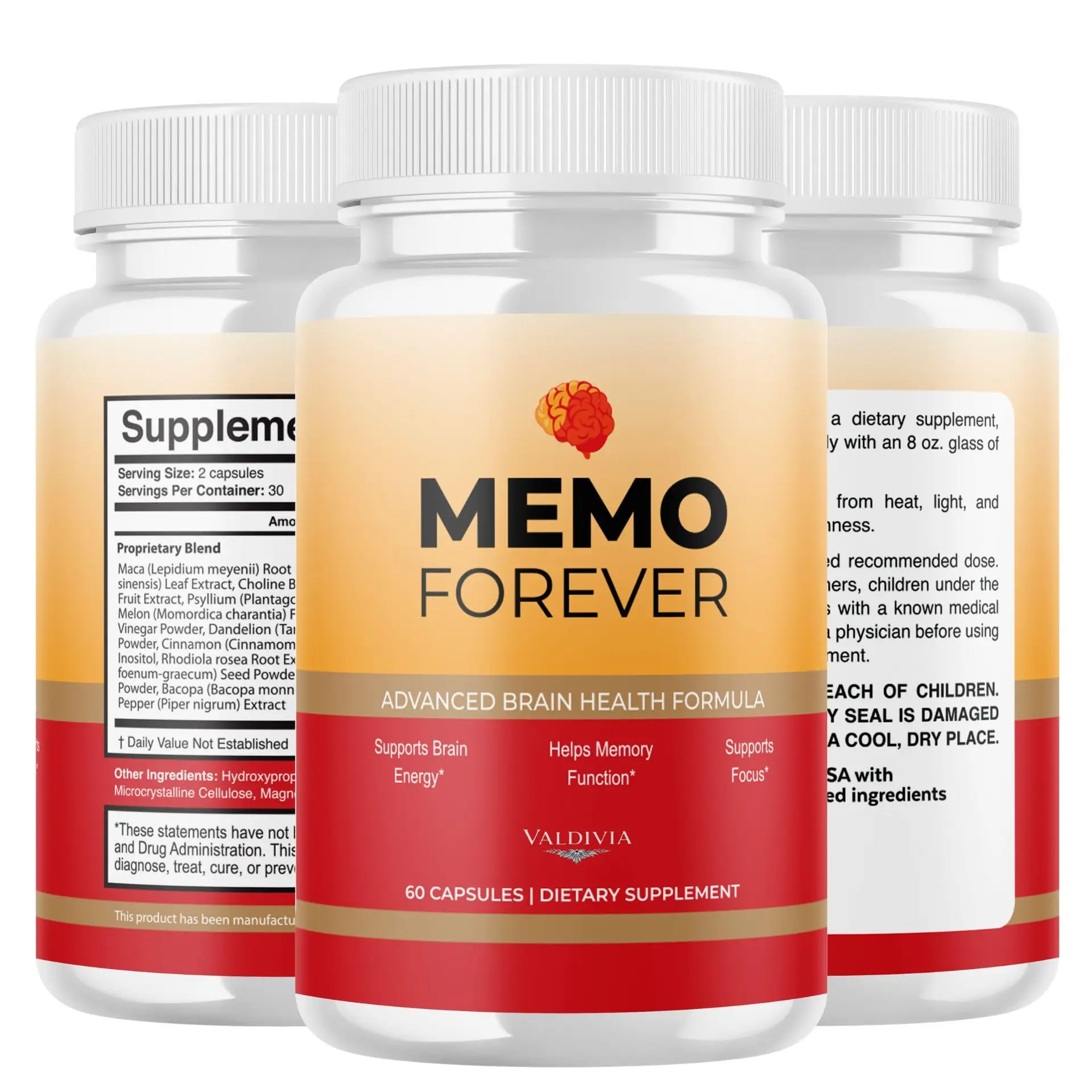 MemoForever- 120 Capsules for 2 Months