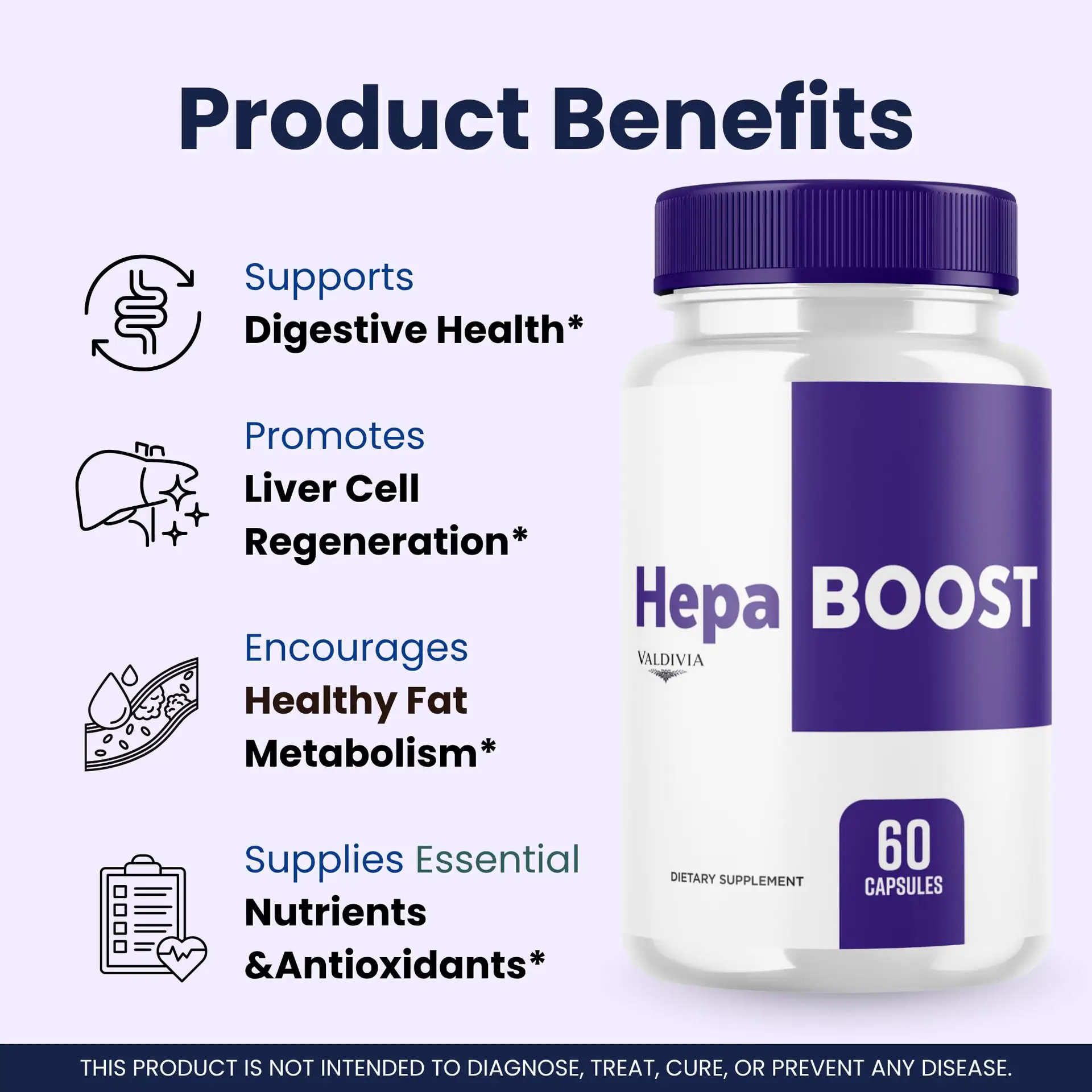 Hepa Boost - 60 Capsules for 1 Month