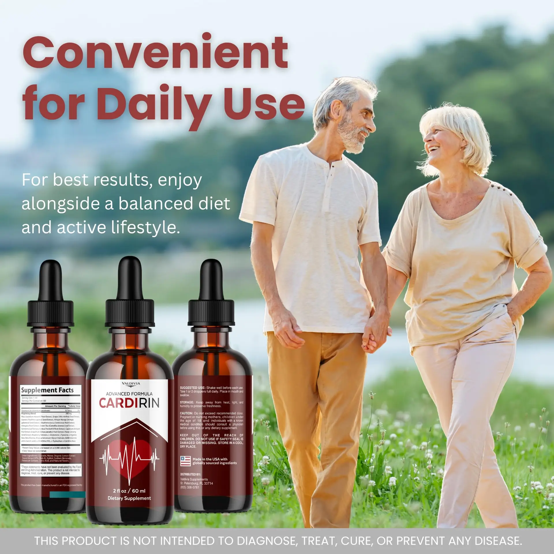 Cardirin Drops - 1 Bottle for 1 Month