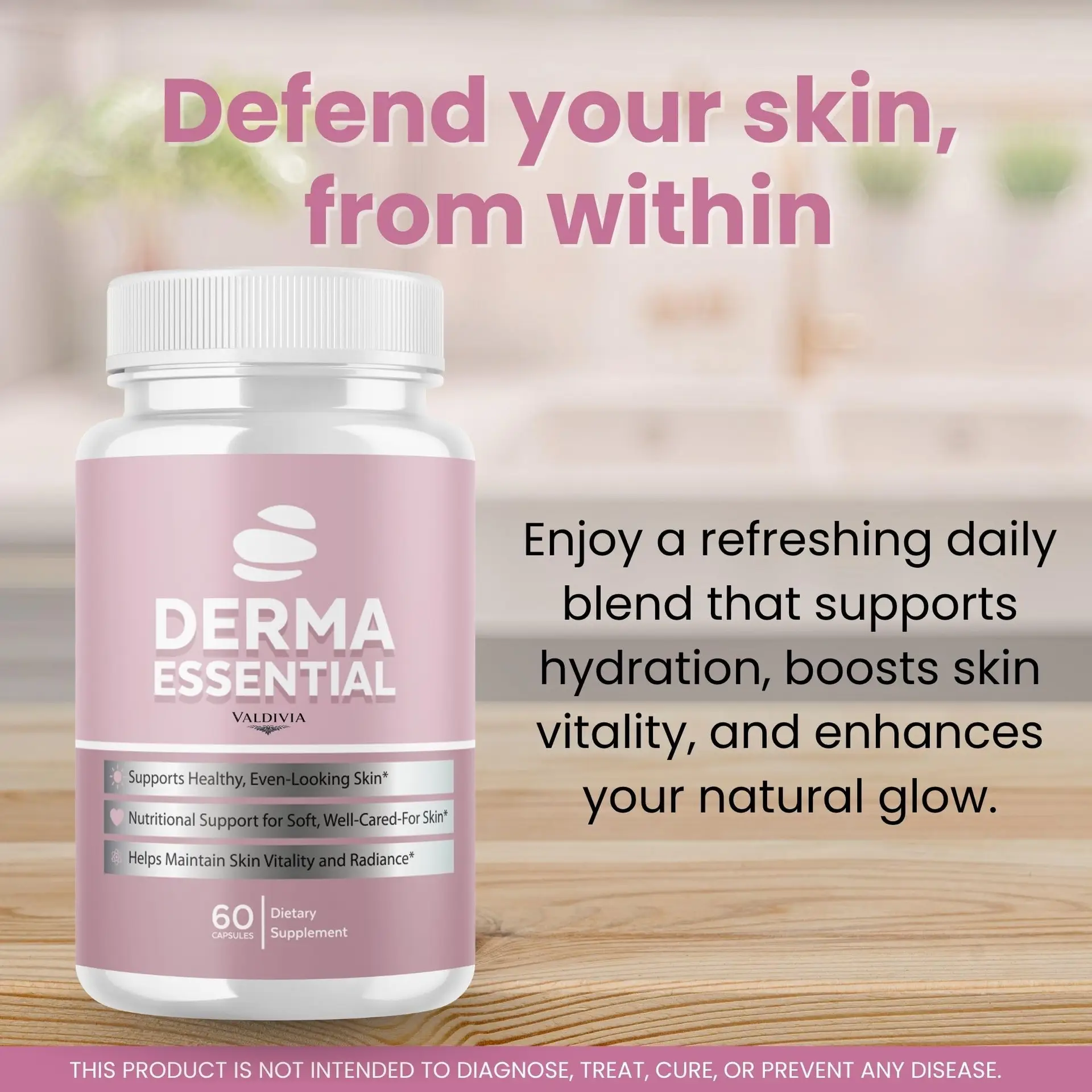 DermaEssentials - 60 Capsules for 1 Month