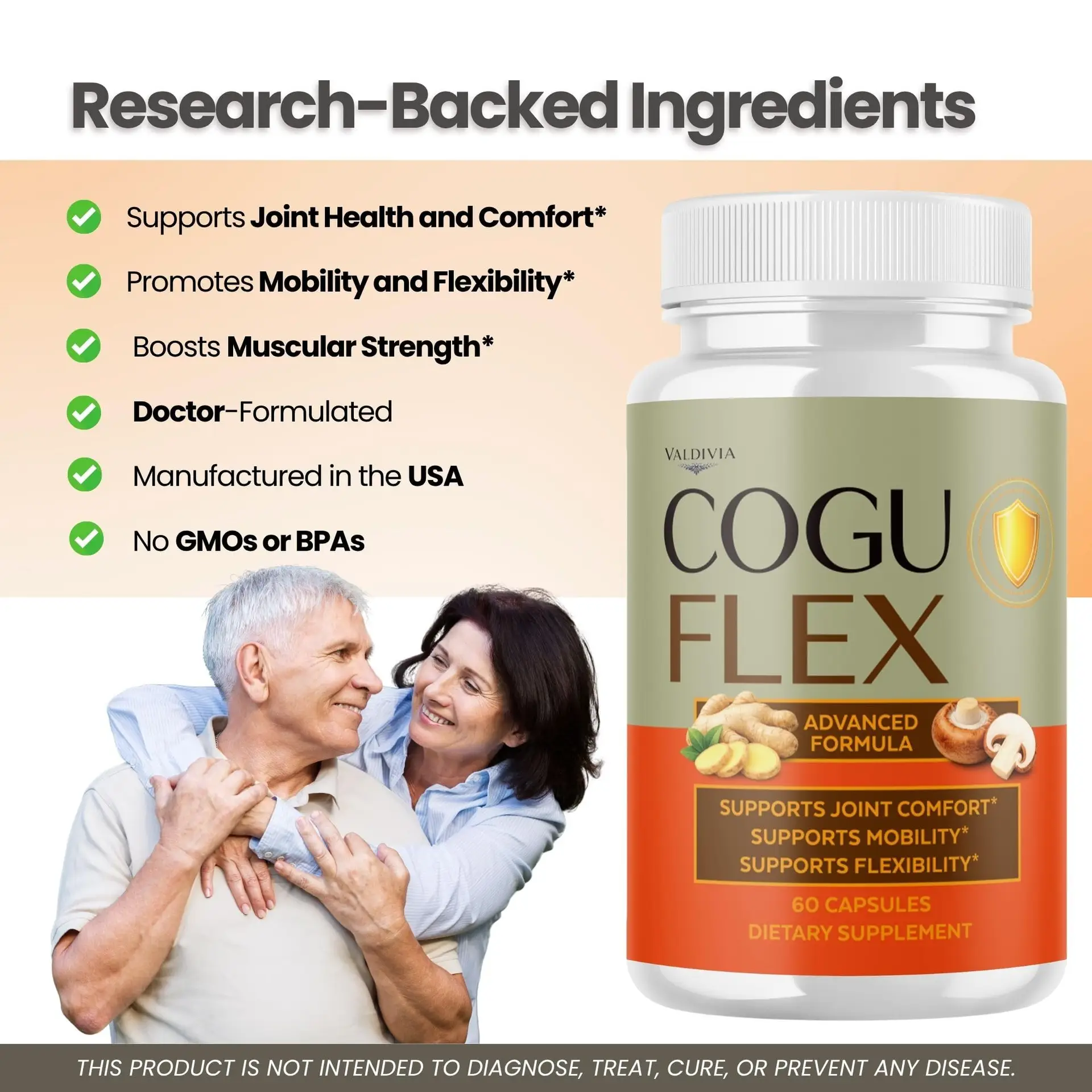 Coguflex - 60 Capsules for 1 Month