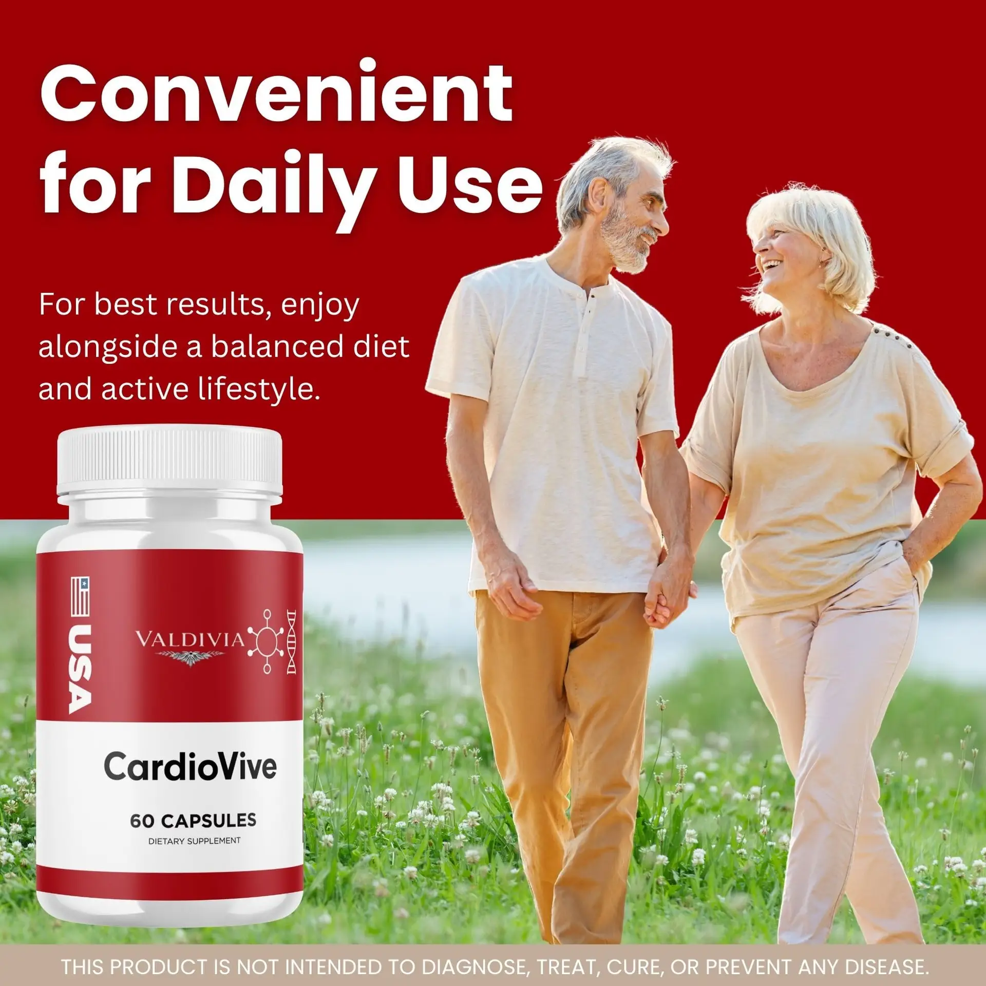 CardioVive - 60 Capsules for 1 Month