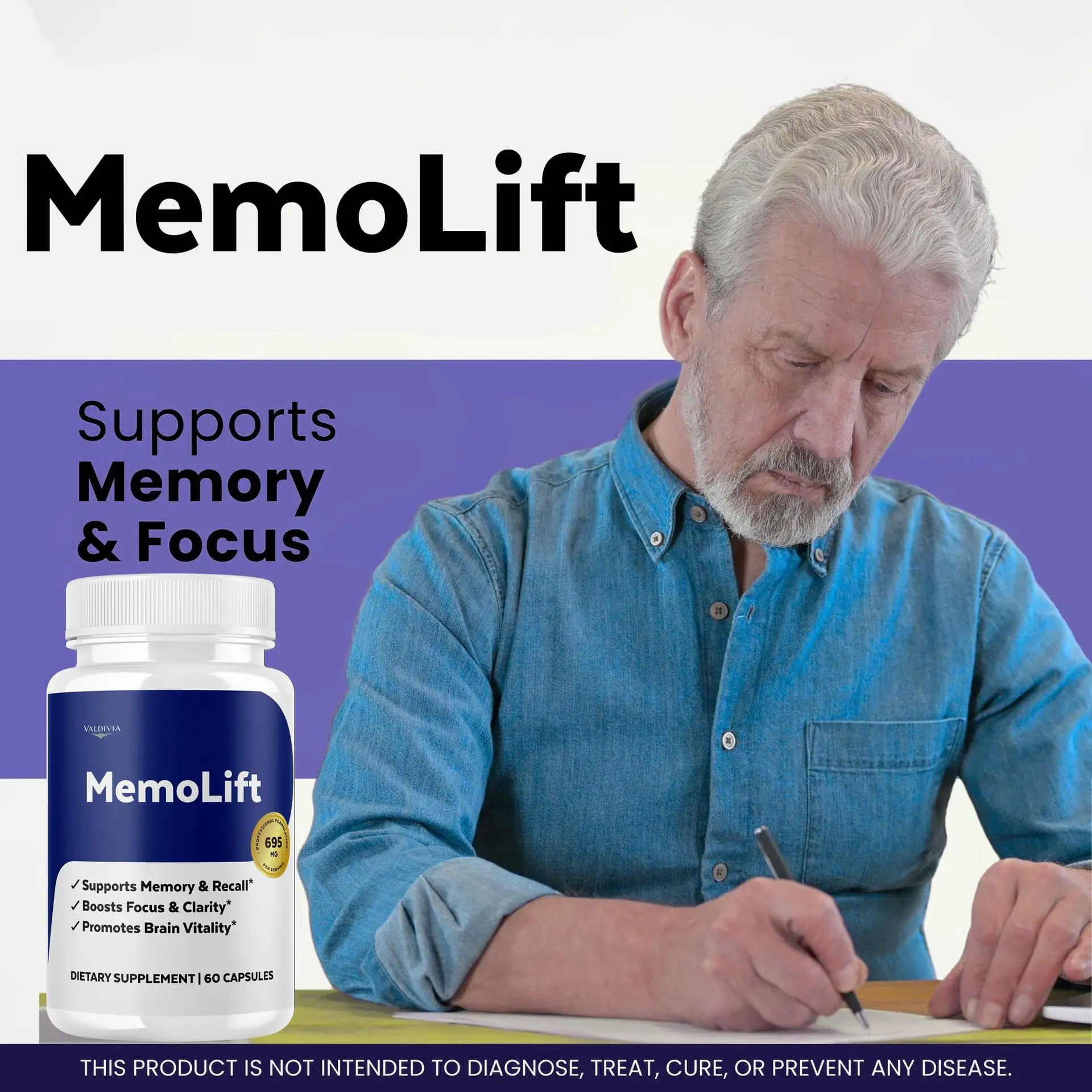 MemoLift - 60 Capsules for 1 Month
