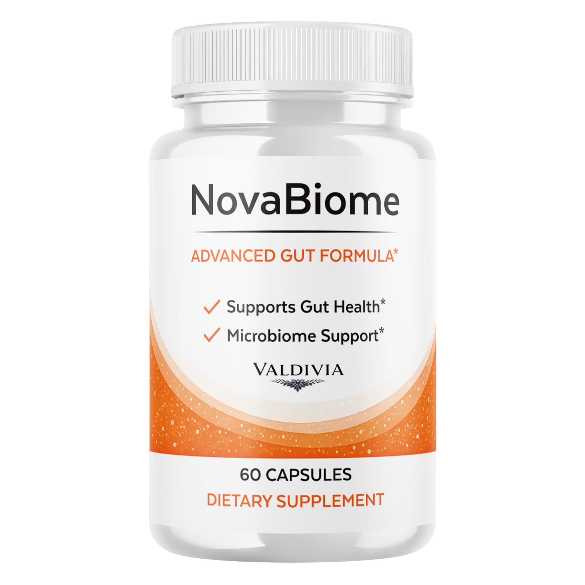 Valdivia NovaBiome Capsules Nova Biome Supplement, Premium Formula, Natural Vitamins for Health & Wellness - 60 Capsules for 1 Month