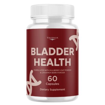 Valdivia BladderHealth Capsules Bladder Health Supplement, Premium Formula, Natural Vitamins for Health & Wellness - 60 Capsules for 1 Month