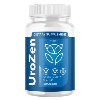 UroZen Capsules URO Zen Supplement, Premium Formula, Natural Vitamins for Health & Wellness - 60 Capsules for 1 Month