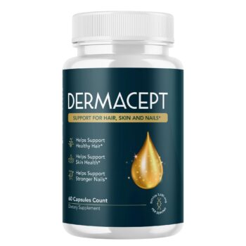 Valdivia Dermacept Capsules Dermacept Supplement, Premium Formula, Natural Vitamins for Health & Wellness - 60 Capsules for 1 Month