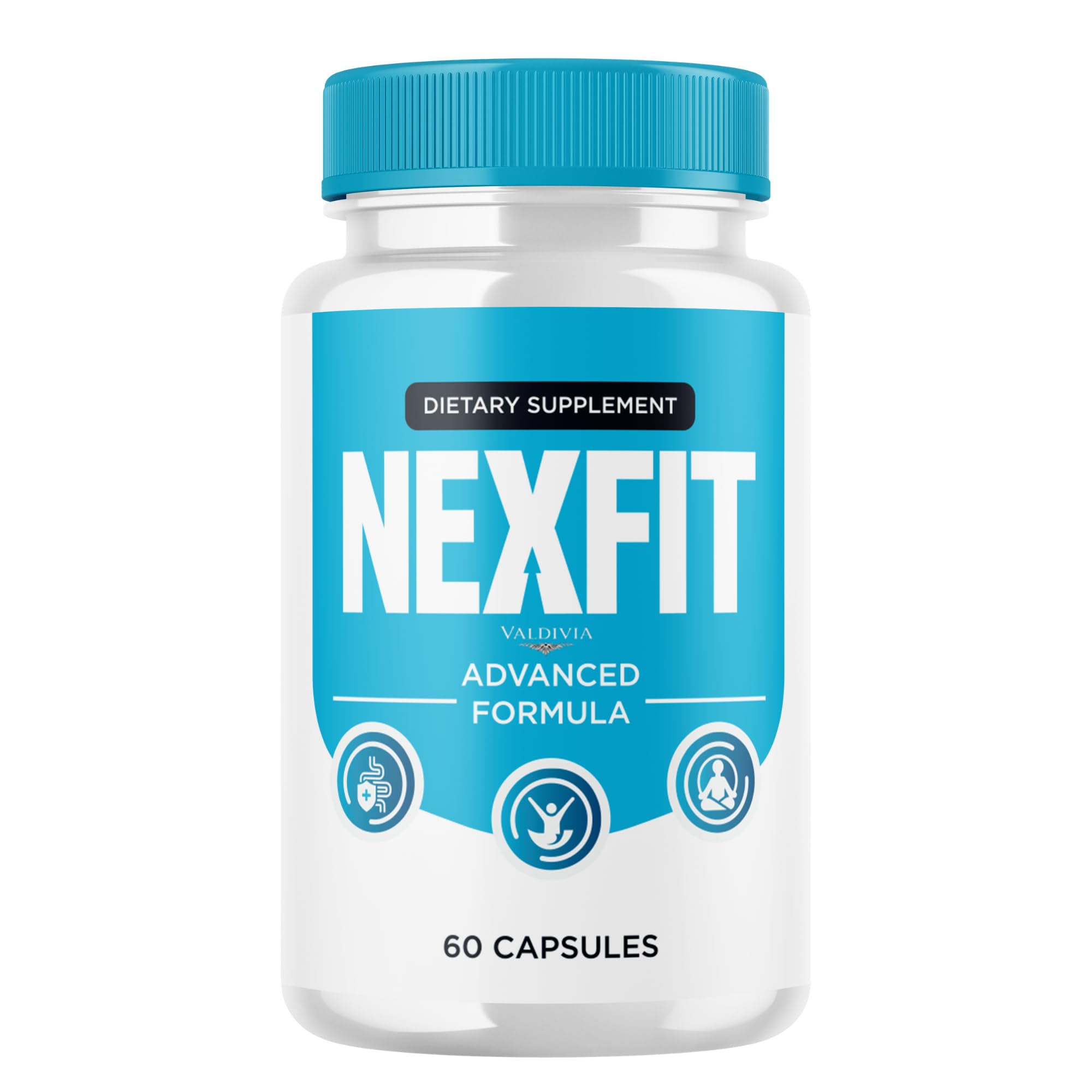 Valdivia Nexfit Capsules Nex fit Supplement, Premium Formula, Natural Vitamins for Health & Wellness - 60 Capsules for 1 Month