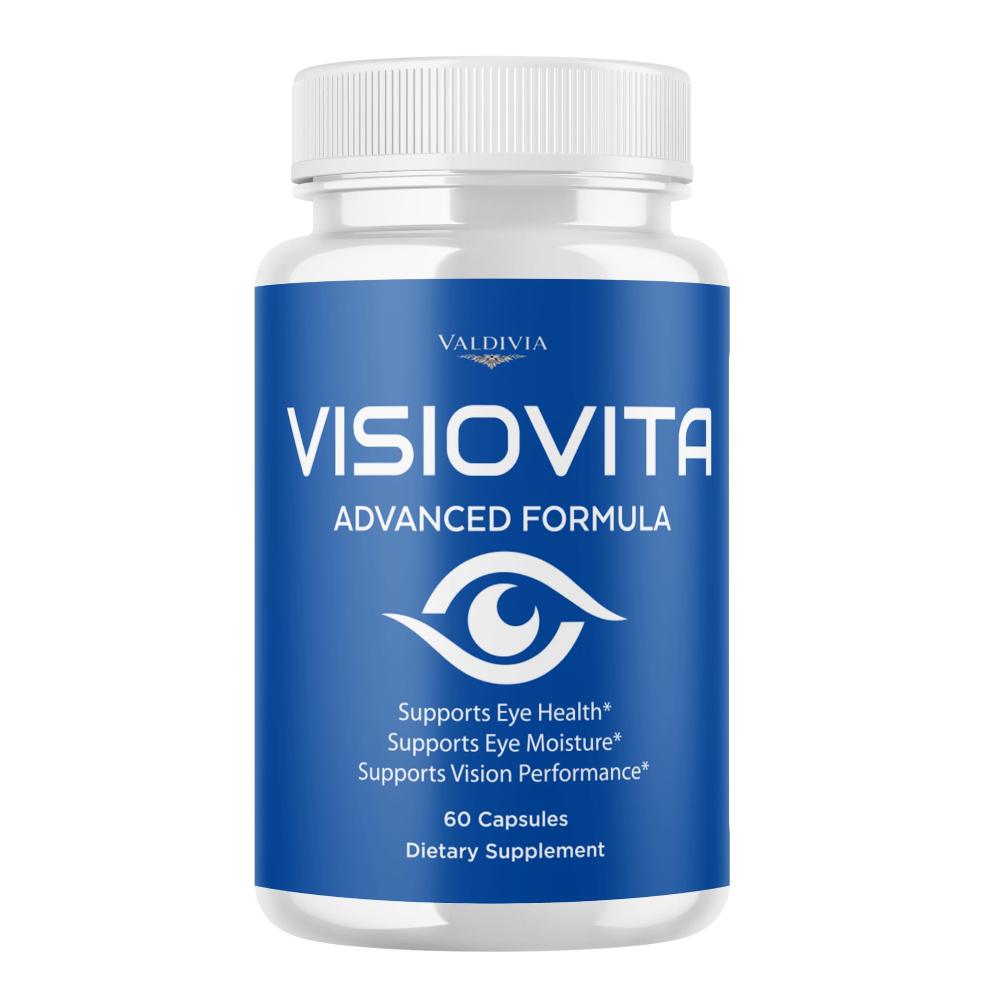 Valdivia Visiovita Capsules Visiovita Supplement, Premium Formula, Natural Vitamins for Health & Wellness - 60 Capsules for 1 Month