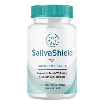 Valdivia SalivaShield Capsules Saliva Shield Supplement, Premium Formula, Natural Vitamins for Health & Wellness - 60 Capsules for 1 Month