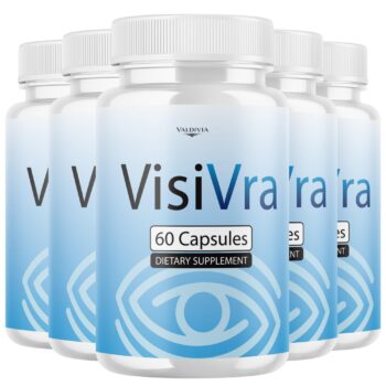 Valdivia (5 Pack) Visivra Capsules Visi Vra Supplement, Premium Formula, Natural Vitamins for Health & Wellness - 300 Capsules for 5 Months