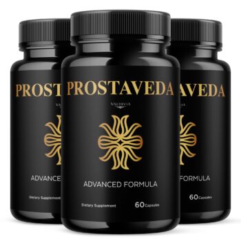 Valdivia (3 Pack) Prostaveda Capsules Prostaveda Supplement, Premium Formula, Natural Vitamins for Health & Wellness - 180 Capsules for 3 Months