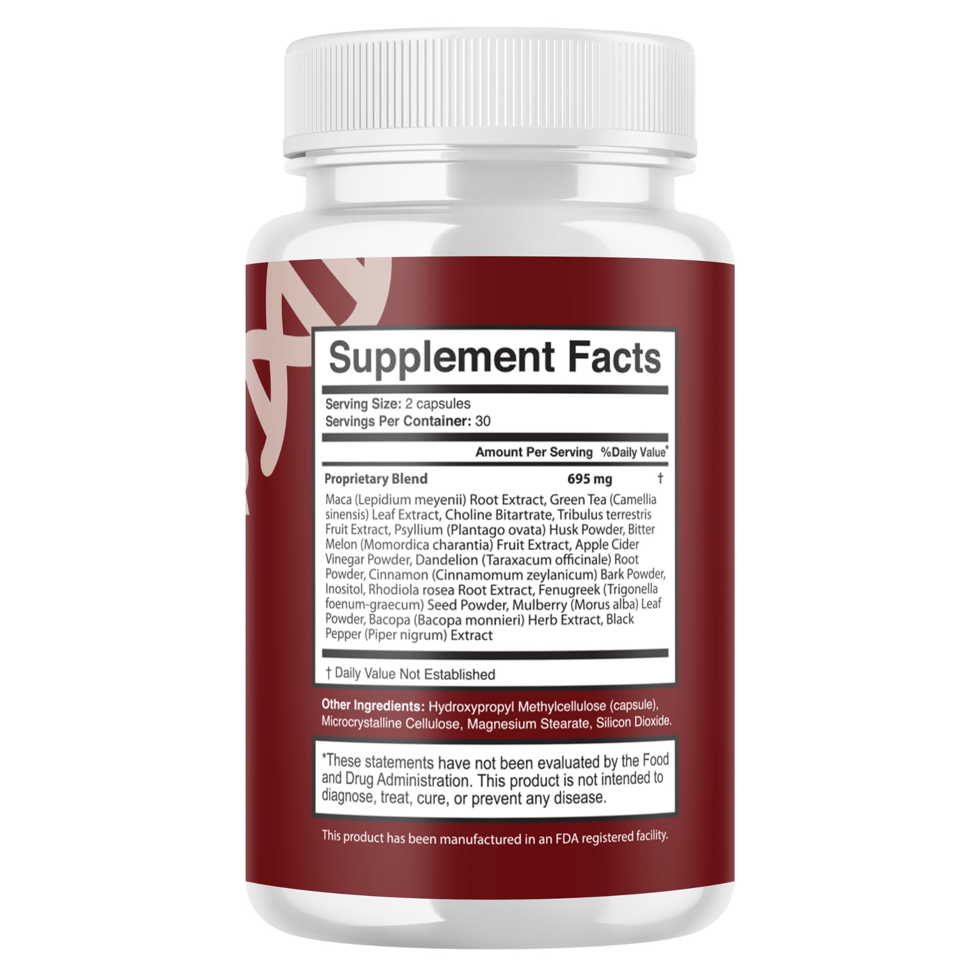 Valdivia (2 Pack) BladderHealth Capsules Bladder Health Supplement, Premium Formula, Natural Vitamins for Health & Wellness - 120 Capsules for 2 Months